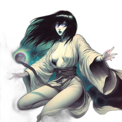 fantasy art, concept art, comic book art, anime transparent PNG cut-out