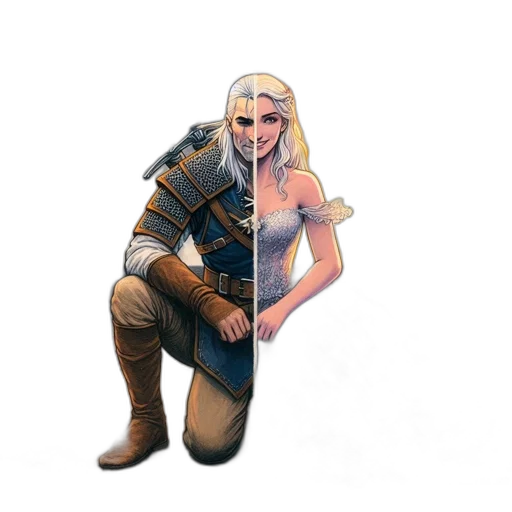 sword, staff, weapon, dragon transparent PNG cut-out