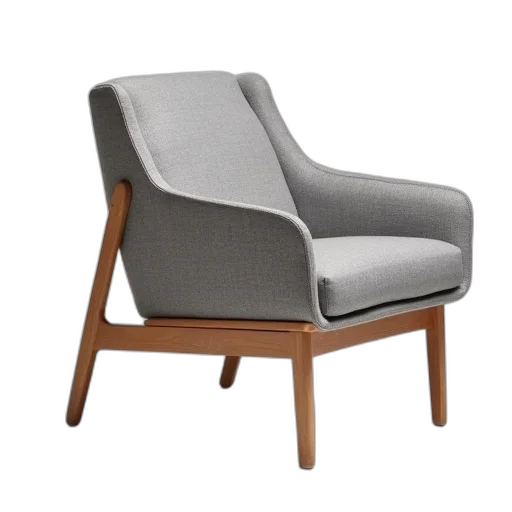 furniture, 3d render, frame, chair transparent PNG cut-out