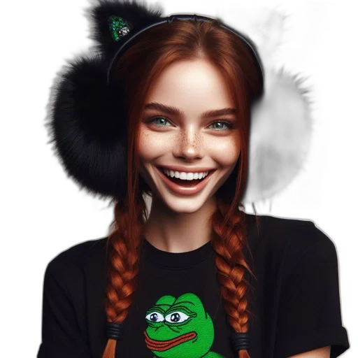 face, hat, creature, animal transparent PNG cut-out