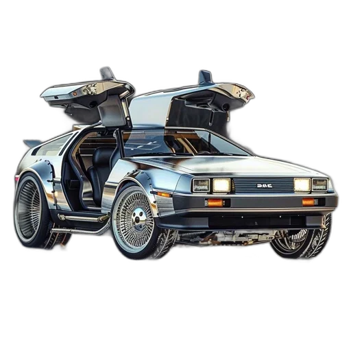 car, robot, concept art, cyberpunk transparent PNG cut-out