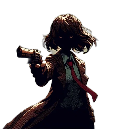 weapon, staff, jacket, sword transparent PNG cut-out