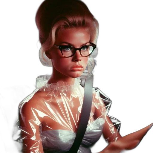 staff, dress, jacket, face transparent PNG cut-out