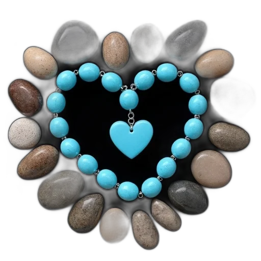 jewelry, 3d render, blue, dark transparent PNG cut-out