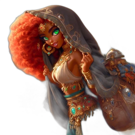 jewelry, 3d render, concept art, fantasy art transparent PNG cut-out