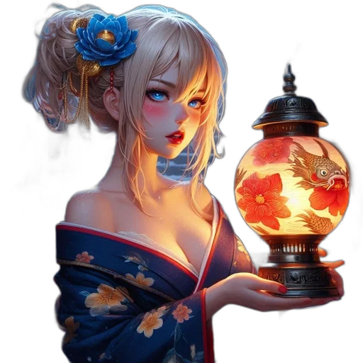 dress, bottle, mask, dragon transparent PNG cut-out