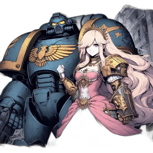 weapon, jacket, sword, dress transparent PNG cut-out