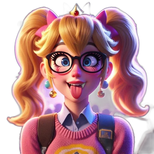 staff, face, cartoon, anime transparent PNG cut-out