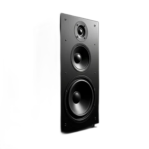black, speaker, circular, grille transparent PNG cut-out