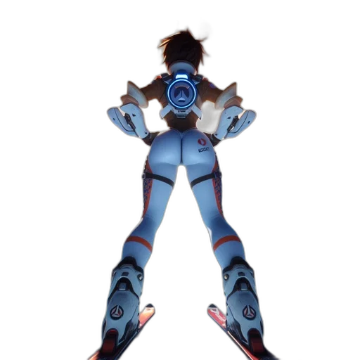 robot, weapon, staff, jacket transparent PNG cut-out