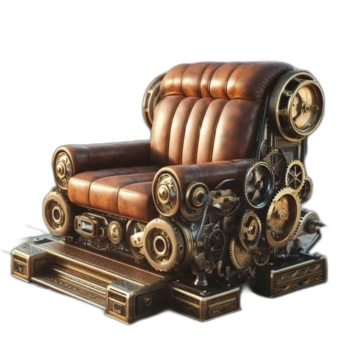furniture, crown, jewelry, robot transparent PNG cut-out