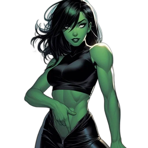 comic book art, concept art, fantasy art, cartoon transparent PNG cut-out