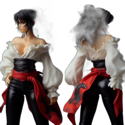 jacket, concept art, 3d render, fantasy art transparent PNG cut-out