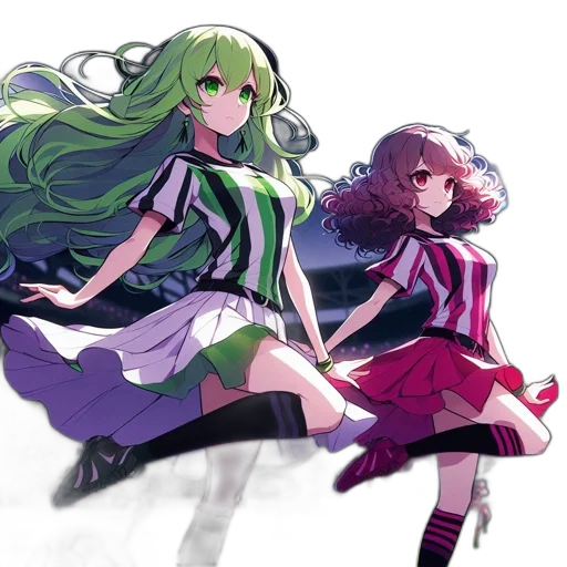 dress, anime, concept art, pixel art transparent PNG cut-out