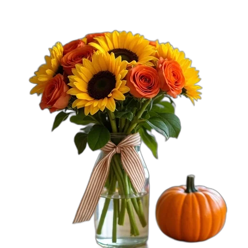 flower, photorealistic, earth tones, golden transparent PNG cut-out