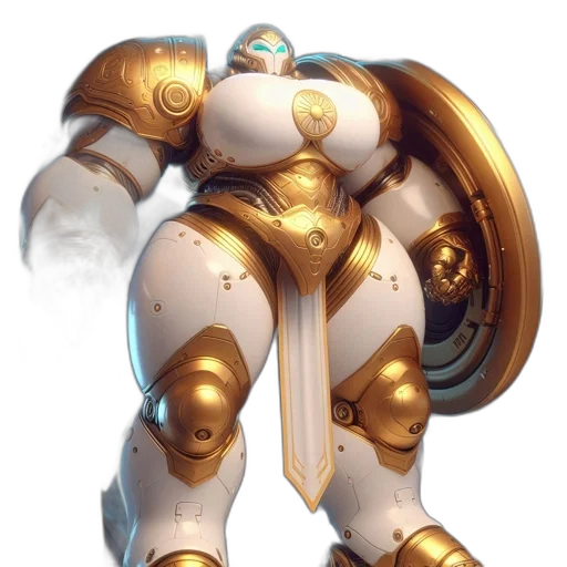 robot, weapon, sword, staff transparent PNG cut-out