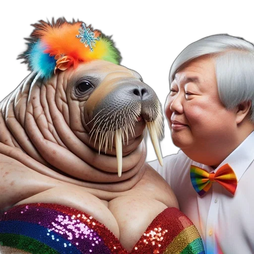 animal, creature, dress, mask transparent PNG cut-out