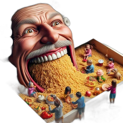 food, mask, face, concept art transparent PNG cut-out