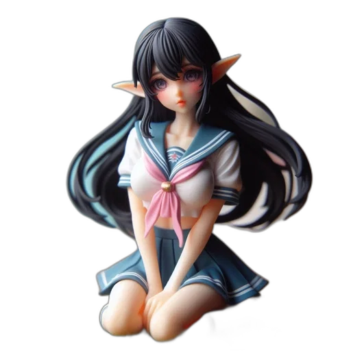staff, dress, creature, face transparent PNG cut-out