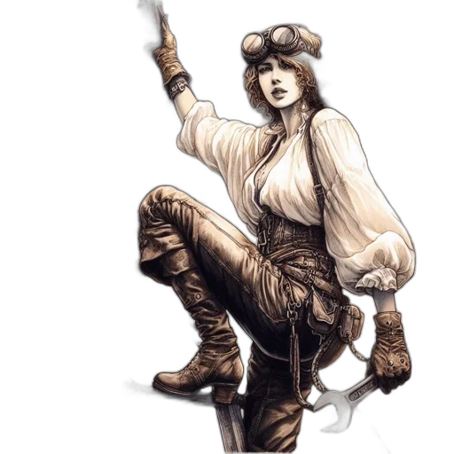 staff, weapon, hat, concept art transparent PNG cut-out