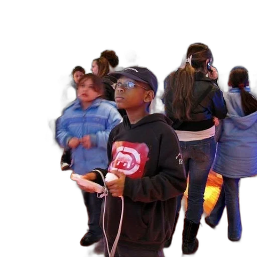 jacket, staff, mask, hat transparent PNG cut-out