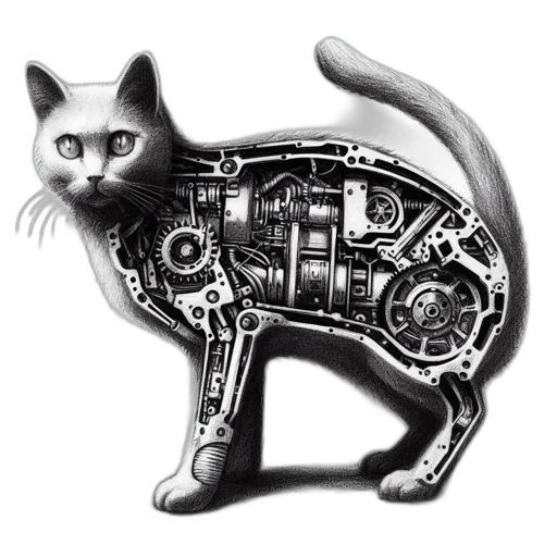 robot, animal, weapon, car transparent PNG cut-out