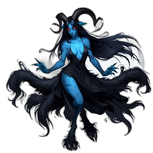 creature, hair, concept art, fantasy art transparent PNG cut-out