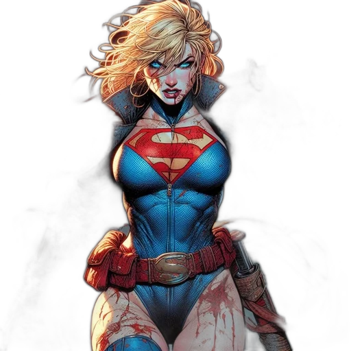 comic book art, concept art, fantasy art, cartoon transparent PNG cut-out