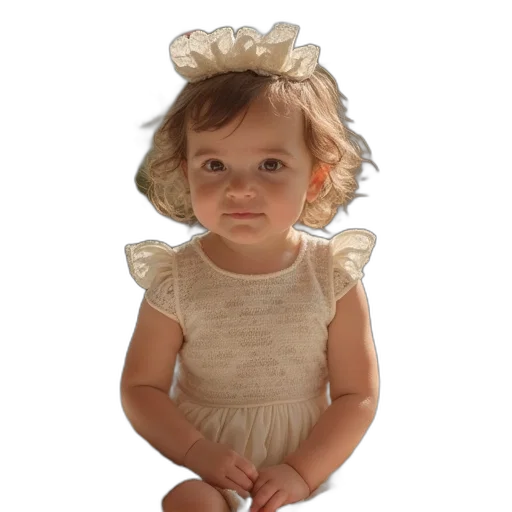 dress, face, crown, hat transparent PNG cut-out