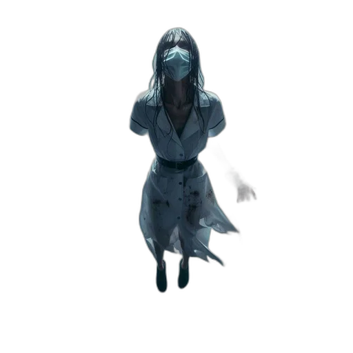 mask, creature, staff, face transparent PNG cut-out