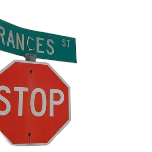 3d render, stop, sign, stands transparent PNG cut-out