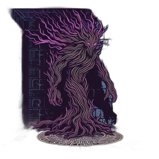 hair, creature, crown, tree transparent PNG cut-out