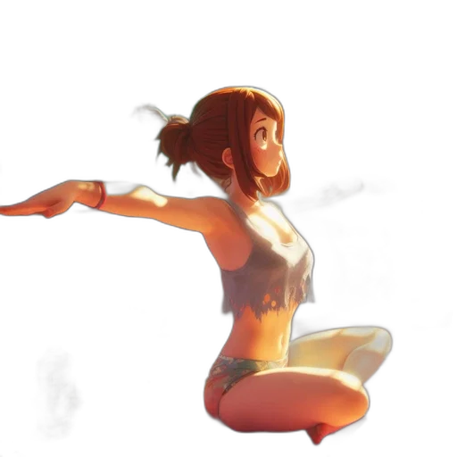 dress, robot, staff, concept art transparent PNG cut-out