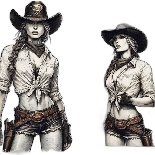 concept art, comic book art, fantasy art, photorealistic transparent PNG cut-out
