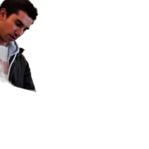 jacket, face, hair, staff transparent PNG cut-out
