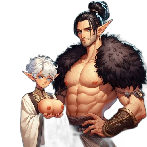 weapon, sword, staff, fantasy art transparent PNG cut-out