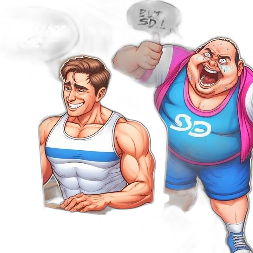 concept art, cartoon, comic book art, 3d render transparent PNG cut-out