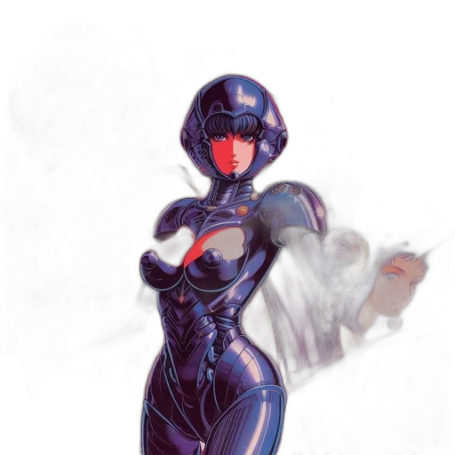 robot, dress, weapon, mask transparent PNG cut-out