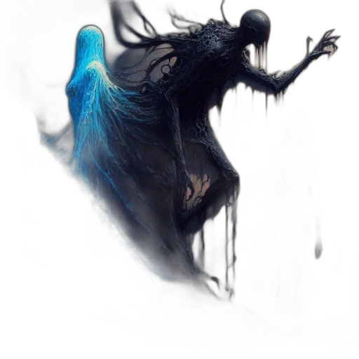 creature, dragon, mask, hair transparent PNG cut-out