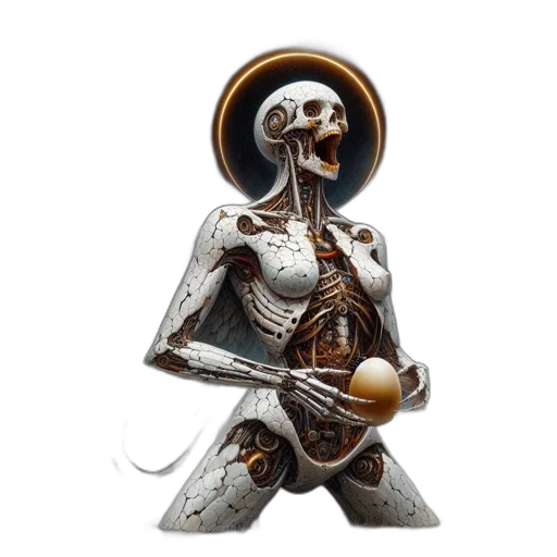 jewelry, robot, staff, sword transparent PNG cut-out