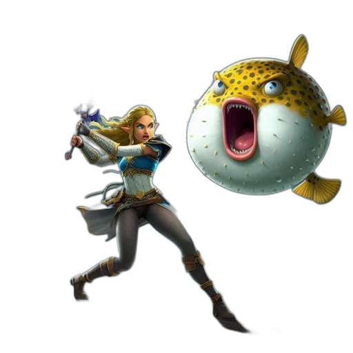staff, animal, weapon, creature transparent PNG cut-out