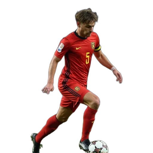 belgium, soccer, player, during transparent PNG cut-out
