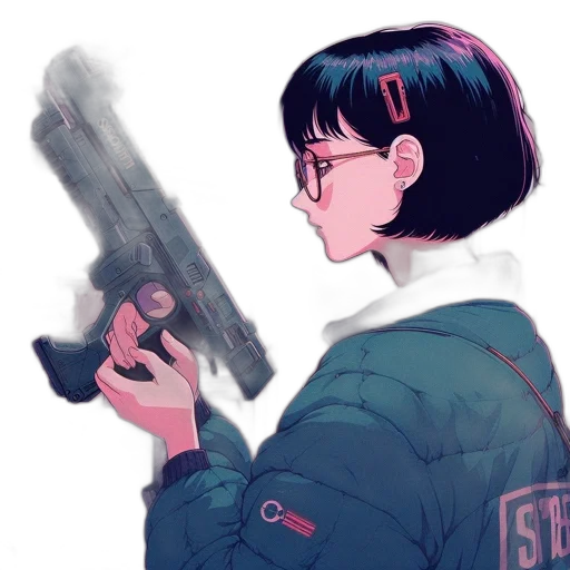 weapon, jacket, staff, sword transparent PNG cut-out