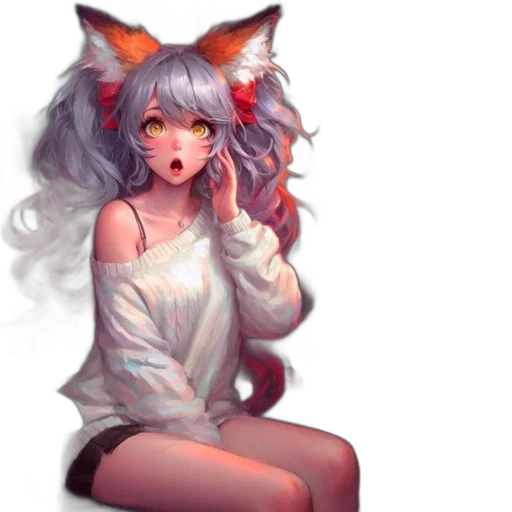 staff, creature, dress, animal transparent PNG cut-out