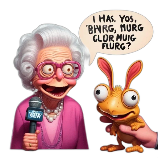 cartoon, two, animated, characters transparent PNG cut-out