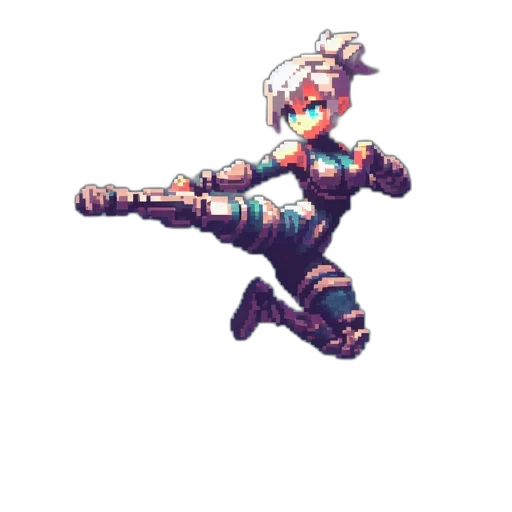 robot, weapon, staff, sword transparent PNG cut-out