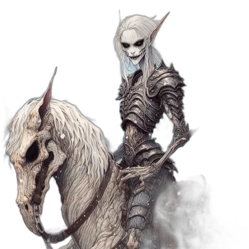 dragon, creature, staff, sword transparent PNG cut-out