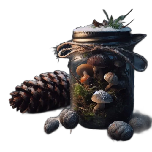 bottle, crown, creature, hat transparent PNG cut-out