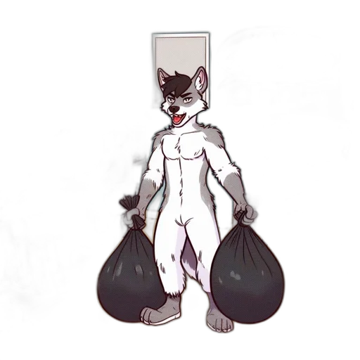 staff, mask, animal, robot transparent PNG cut-out