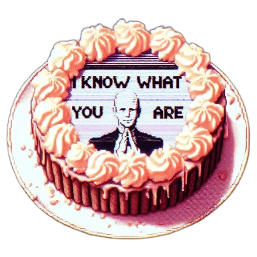 food, weapon, vaporwave, cake transparent PNG cut-out